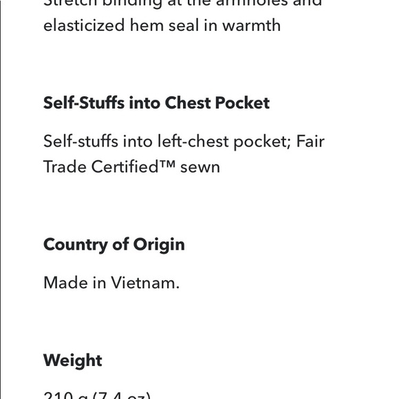 PATAGONIA MENS XXL NANO-AIR VEST LIGHT BLUE/YELLOW - Picture 12 of 16